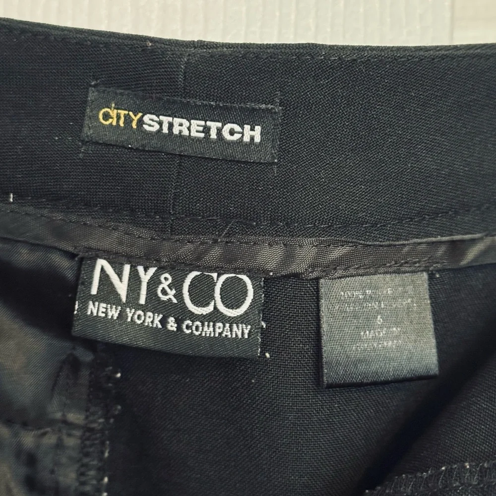 New York & Company Black Pencil Skirt